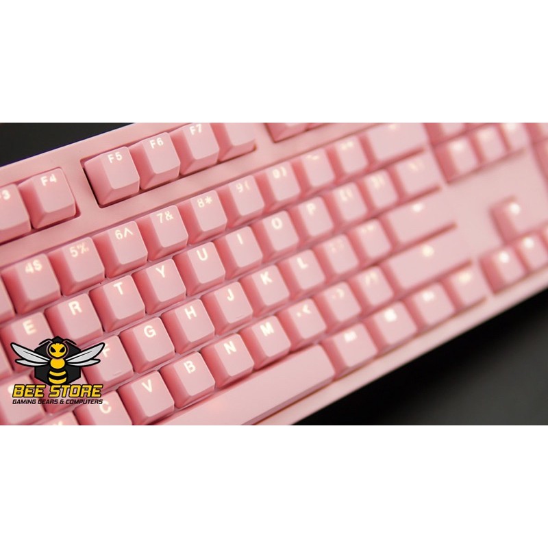 Bàn phím cơ AKKO 3108S Pink Led White | Cherry Switch | Keycap PBT | Hàng lỗi 1 đổi 1