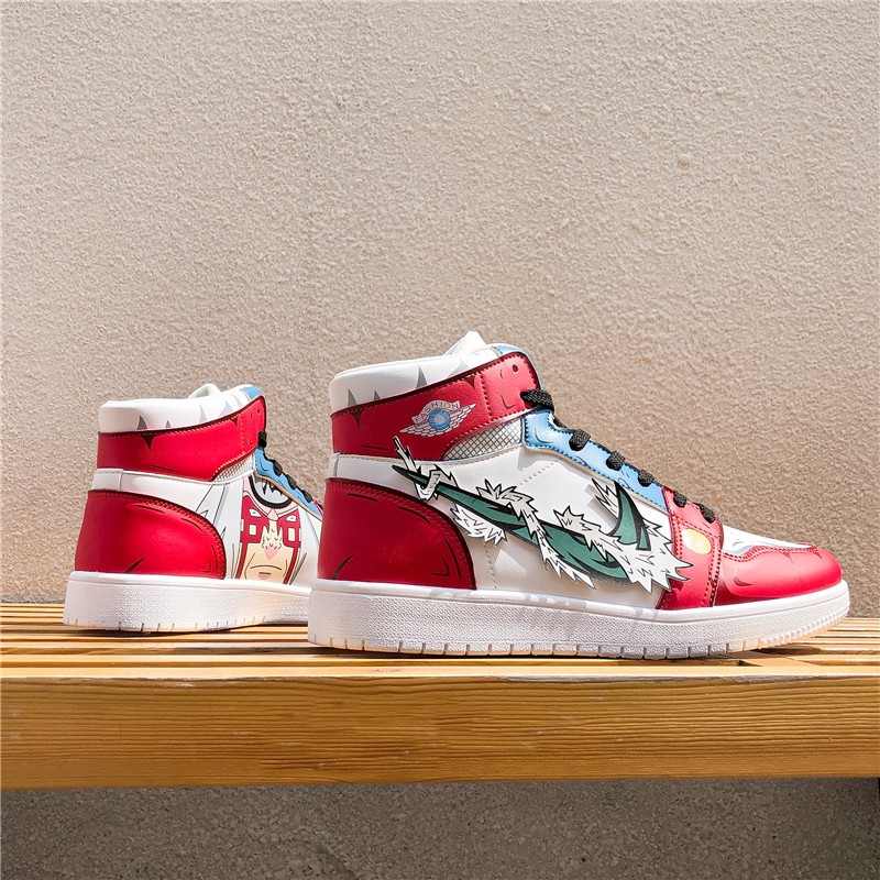 [Mã FAGREEN245 giảm 10% tối đa 30K đơn 99K] Men's summer fashion Naruto casual high-necked sneakers | BigBuy360 - bigbuy360.vn