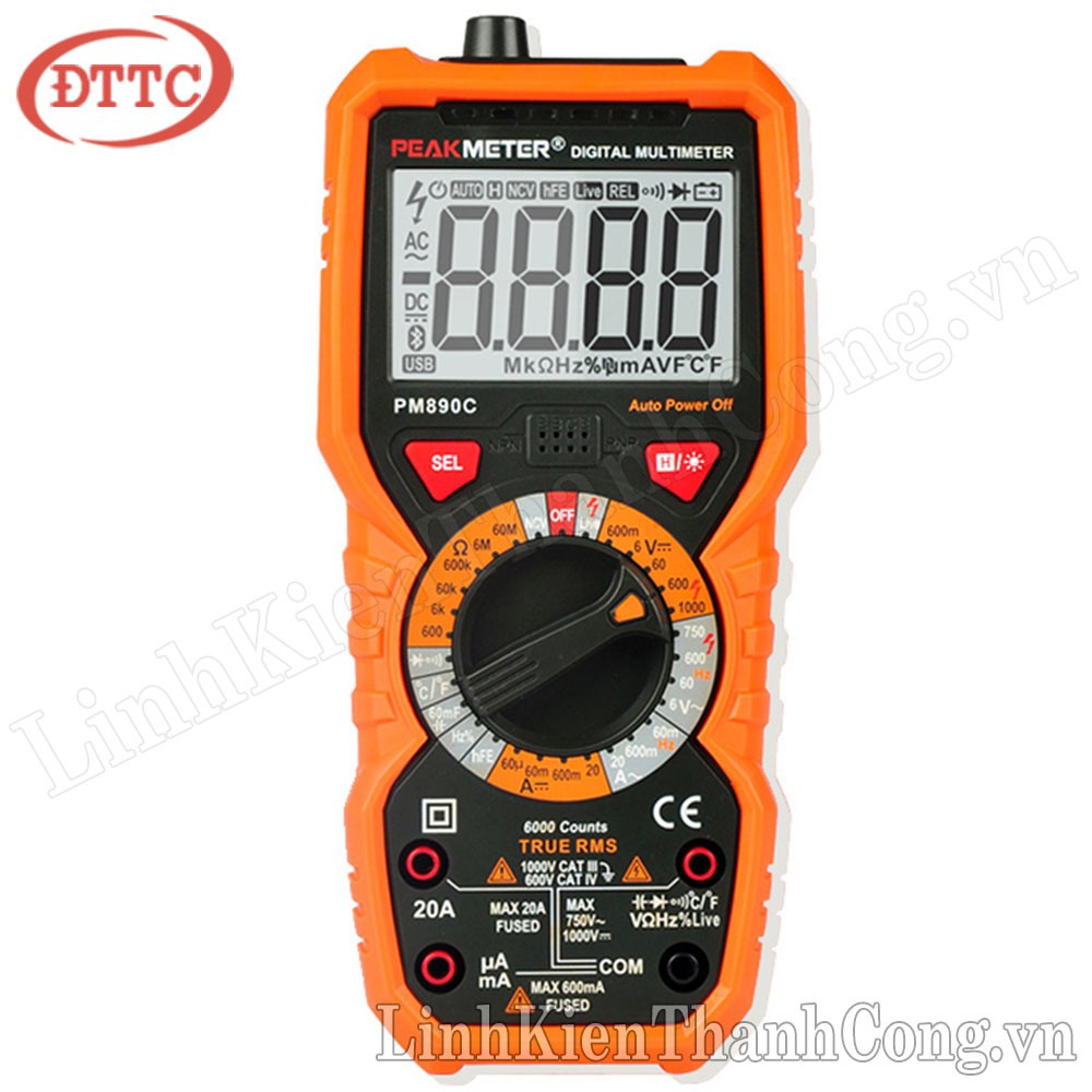 Đồng Hồ Vạn Năng PM890