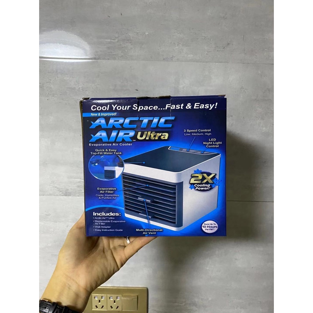 Quạt Điều Hòa Mini Để Bàn Nhỏ Gọn -  Quạt Điều Hoà Hơi Nước Siêu Mát ĐH09