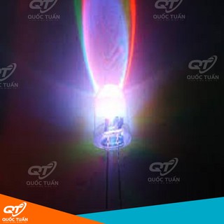 Combo 2 Đèn Led Phát Sáng 7 Màu Siêu Sáng Phi 5mm 2 Chân