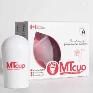 Combo 2 cốc nguyệt san Mtcup nhập khẩu canada