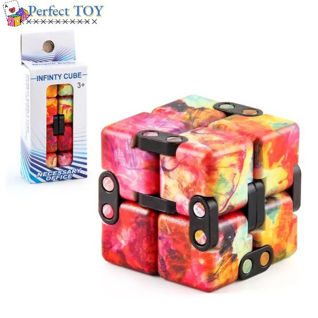 Đồ Chơi Khối Rubik Lật Vô Cực Giảm Căng Thẳng