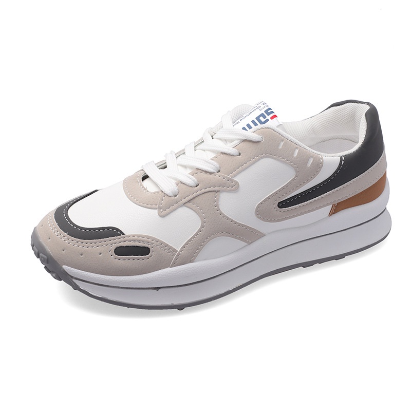 Giày thể thao IELGY đế dày kết hợp màu sắc tùy chọn phong cách Hàn Quốc thời trang cho nữ