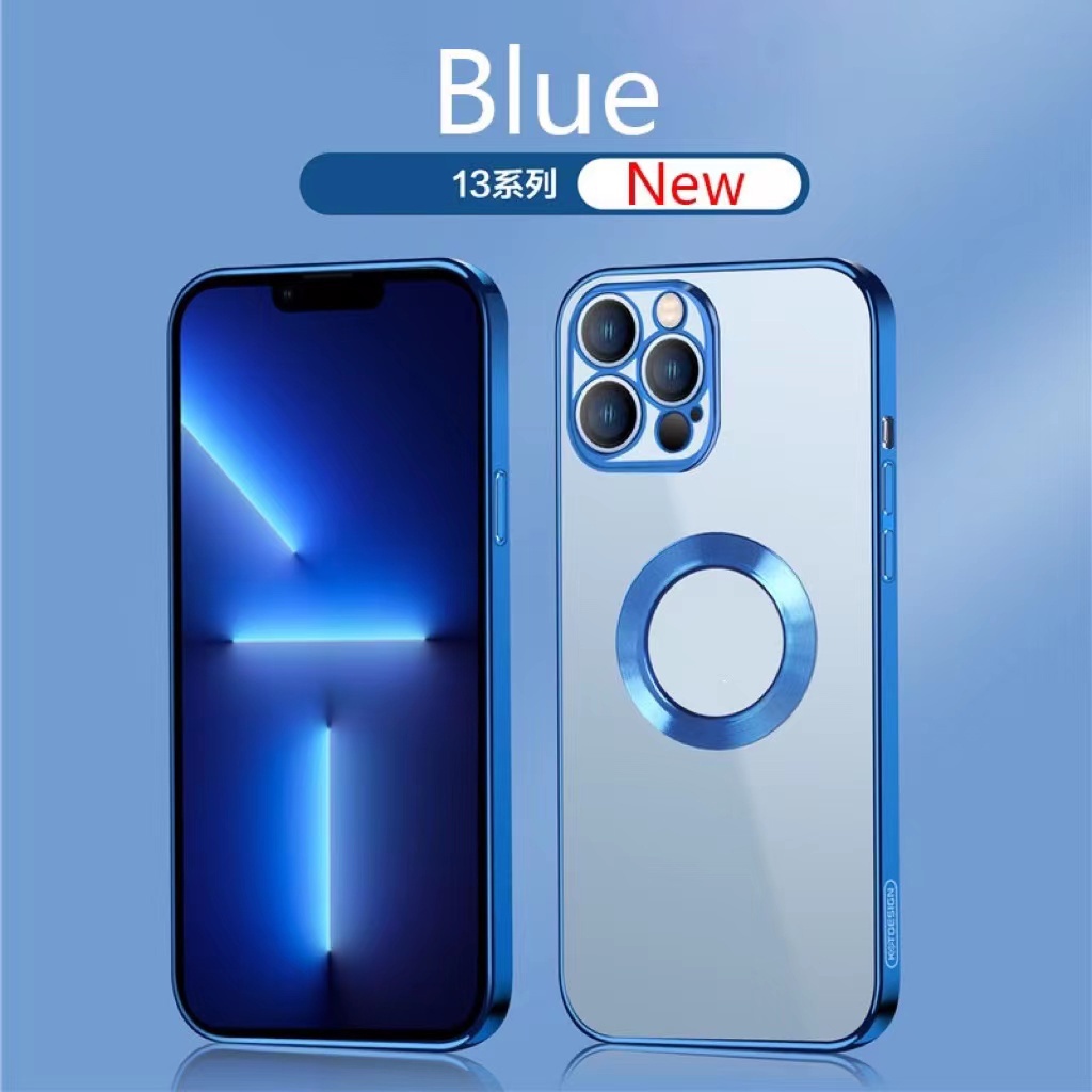 Ốp Điện Thoại Từ TPU Mềm Mạ Màu Bảo Vệ Toàn Diện Cho i13 Pro Max i12 12 Pro Max 11 11 Pro Max