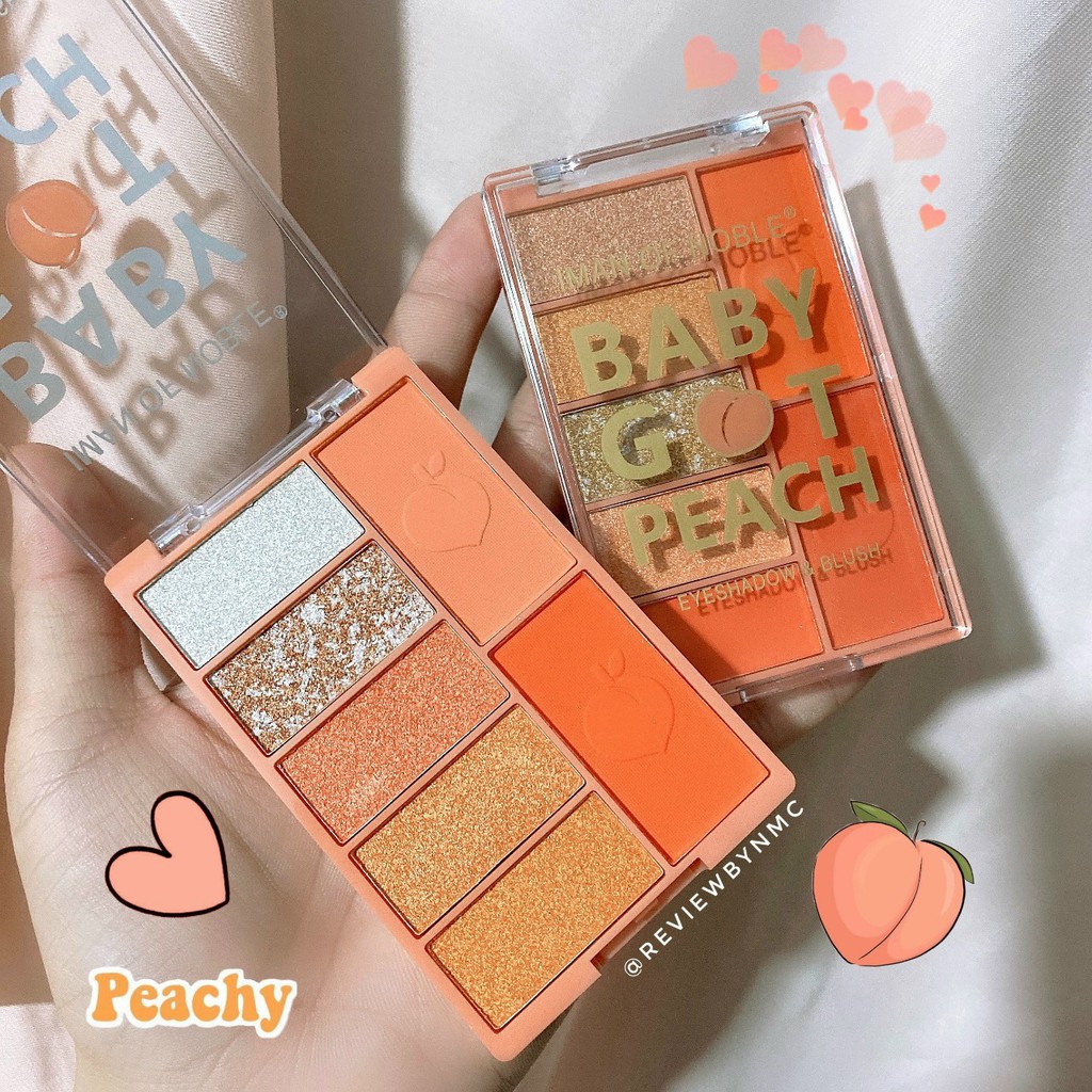 Bảng phấn mắt 7 ô iMan Baby Got Peach