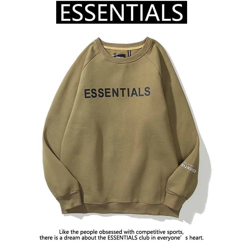 Áo sweater chất liệu cotton in họa tiết chữ hợp thời trang trẻ trung cho nữ nam