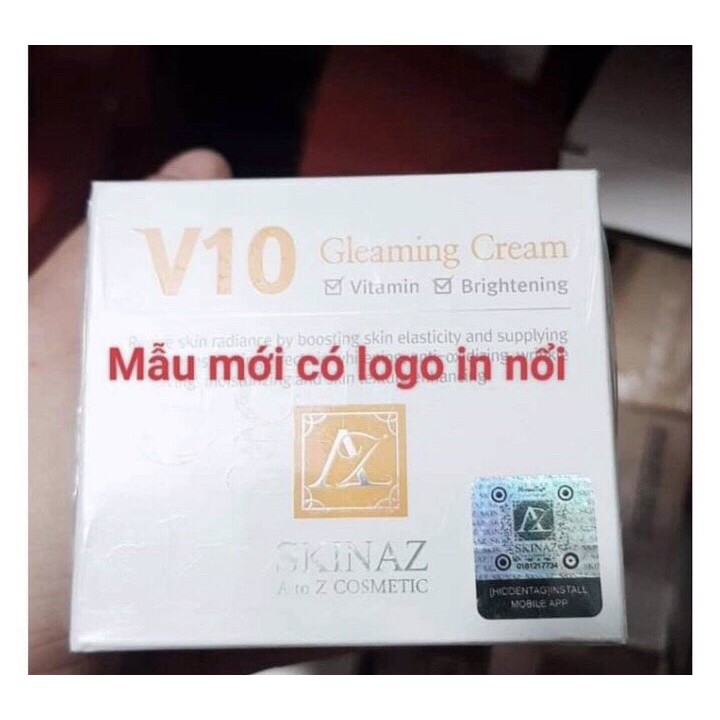 MẪU MỚI 2020 - Kem V10 Skinaz Hàn Quốc