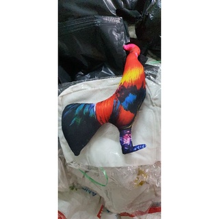 (Tặng kèm quà) Gà thú bông 3D - GÀ ĐÁ - GÀ TẬP LỰC 🐓
