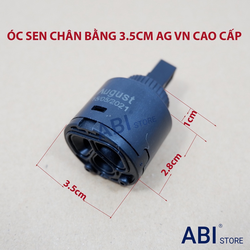 ÓC SEN CHÂN THẤP ĐƯỜNG KÍNH 3.5CM ( LÕI SEN VÒI NÓNG LẠNH, RUỘT SEN TẮM THAY THẾ )