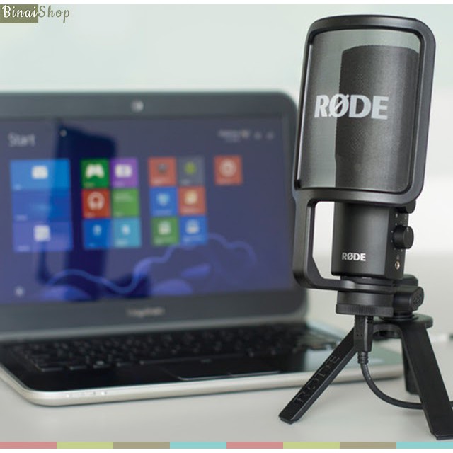 [Mã ELHACE giảm 4% đơn 300K] Micro thu âm USB condenser cho Streamer Rode NT-USB