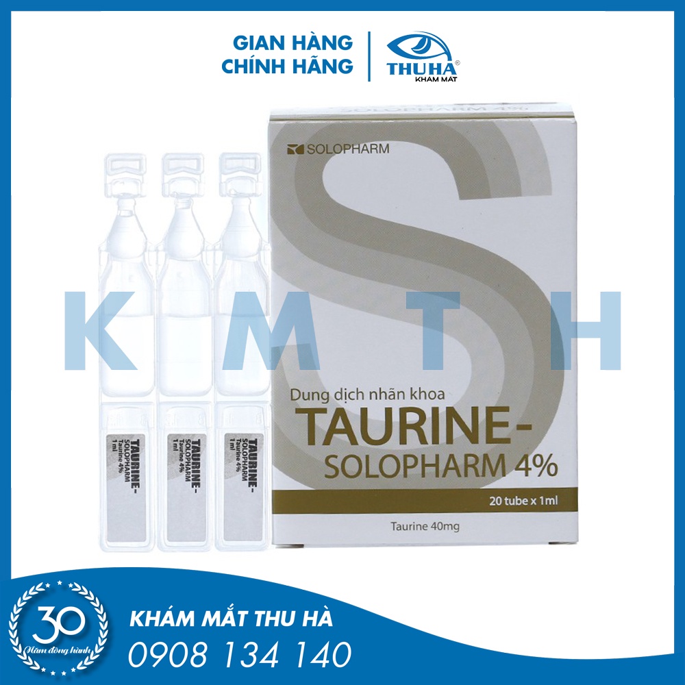 Dung dịch nhỏ mắt TAURINE-SOLOPHARM 4%