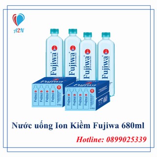 [Thùng 20 chai] Nước Uống Ion Kiềm Giàu Hydro 680ml