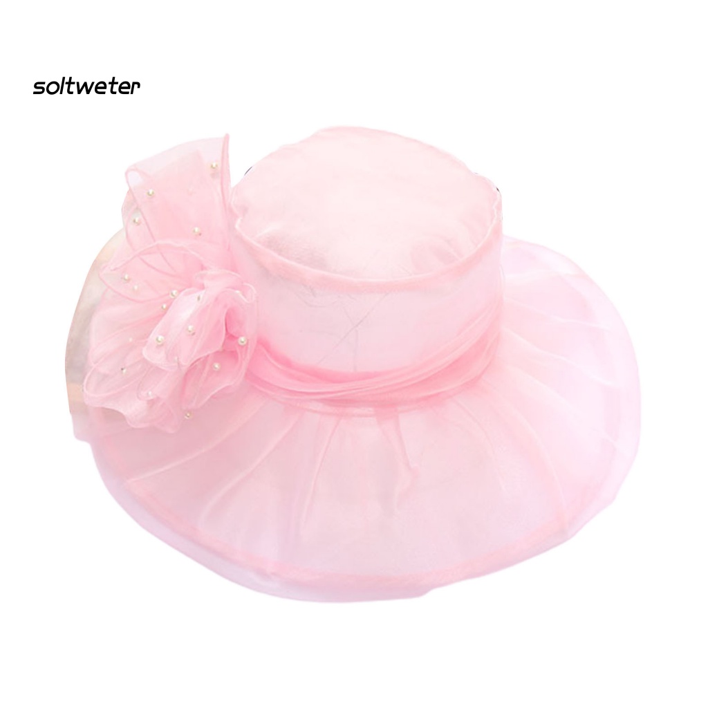 Mũ Chống Nắng Phong Cách Retro Thời Trang Cho Cô Dâu