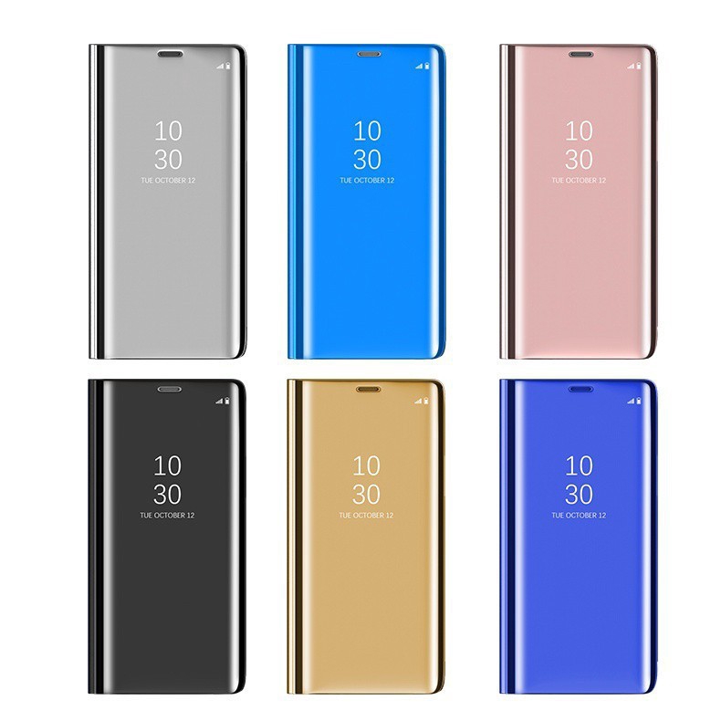 Hsm Fashion Cover Case Xiaomi Redmi Note 4 4x 5 5a 6 6pro Casing Redmi 4x 5a 6 6a Stand Auto Sleep Clear View Flip Mirror Casing