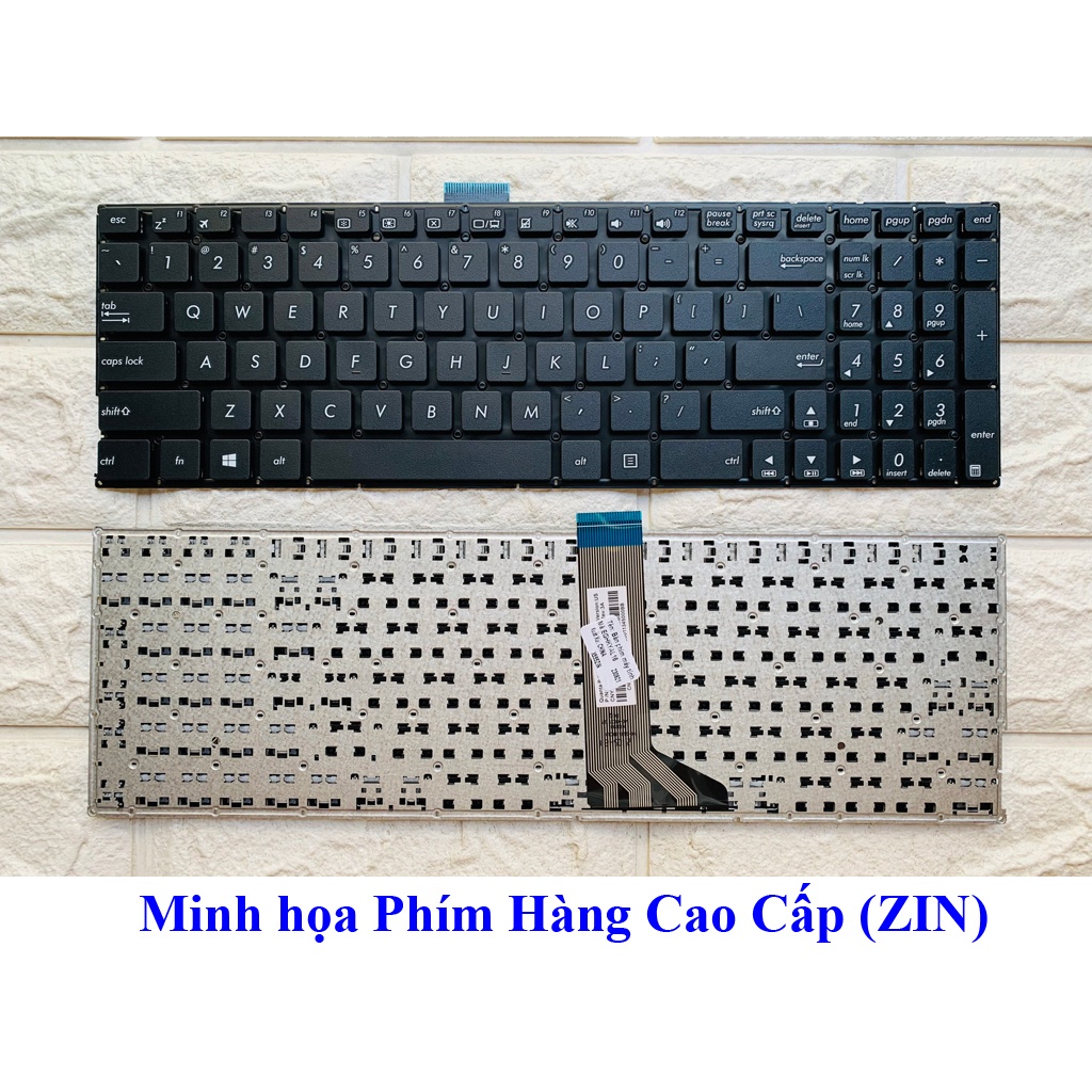 Keyboard/ Bàn Phím Laptop Asus F555 X555 K555 TP550 Hàng Phổ Thông/ Hàng Zin