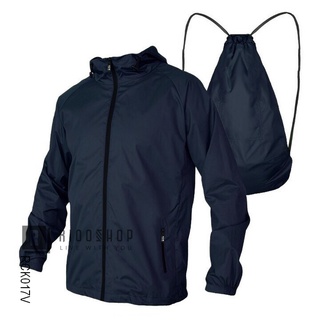 [XẢ KHO] Áo khoác dù nam đẹp chống nước đơn giản cao cấp có thể làm túi đeo - áo gió nam Riooshop
