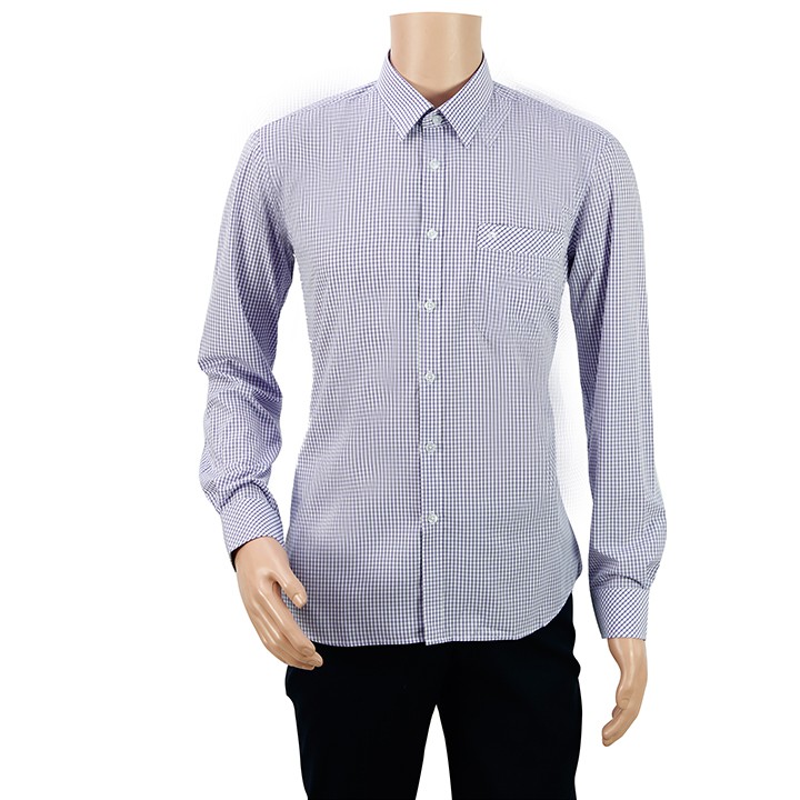 Áo sơ mi nam Novelty caro dài tay NSMMCNMSVR180780D38