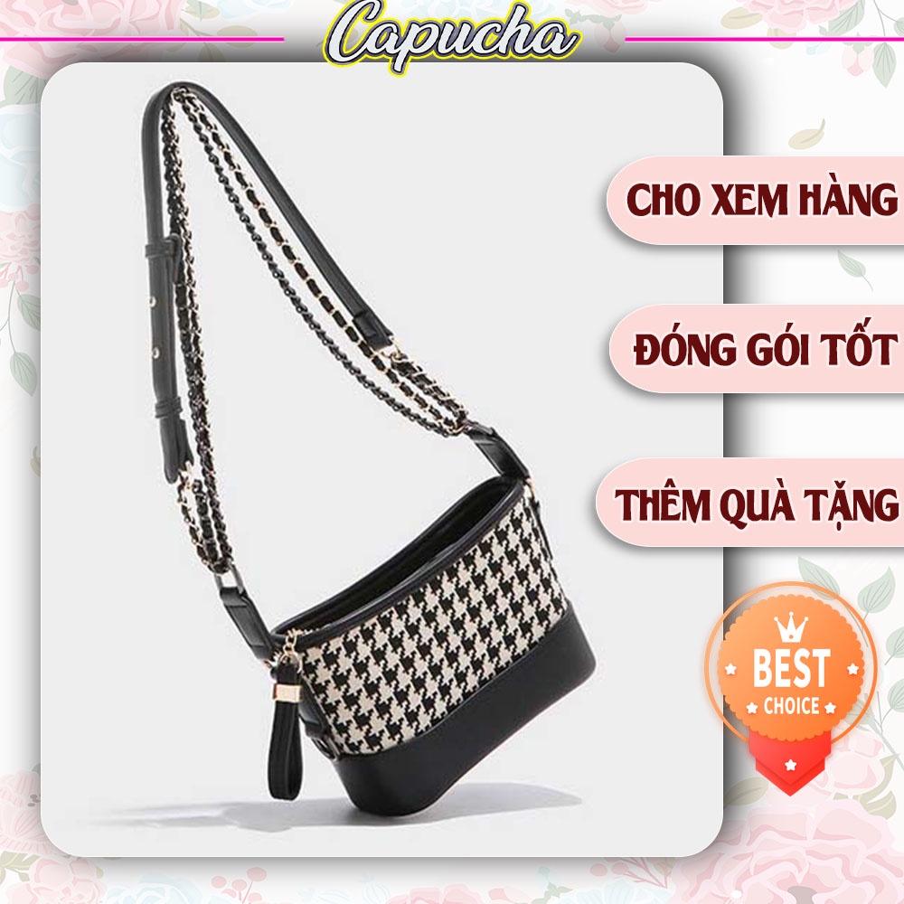 Túi xách nữ én nhỏ phong cách Hàn Quốc size 20 Capucha T123