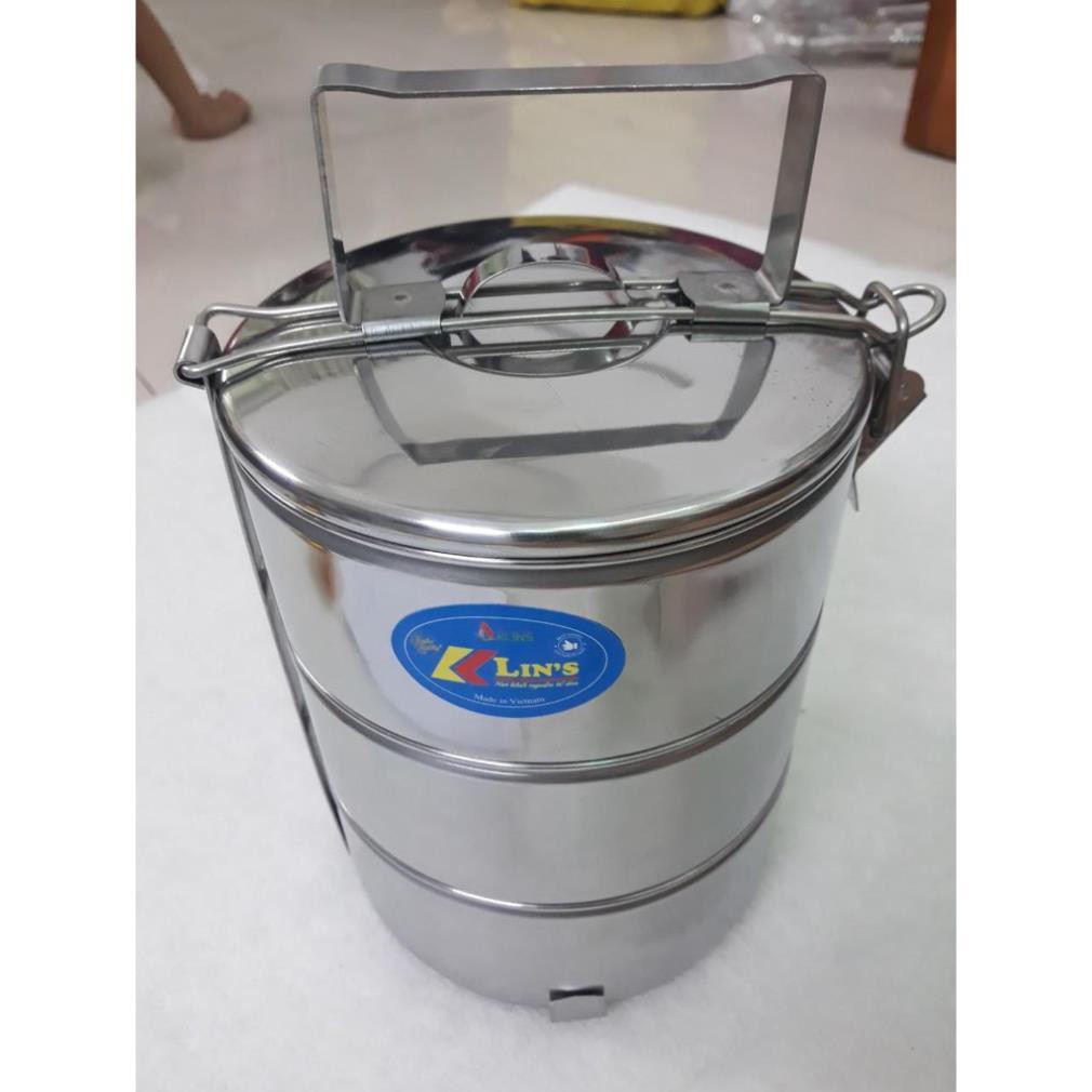 Cà mên 3 ngăn đêu inox 304, an toàn vệ sinh,hiệu quả sử dụng,bền đẹp theo thời gian.