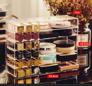 Khay đựng 18 ô son phấn, bảng mắt size lớn