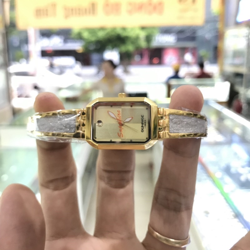 Đồng hồ nữ SUNRISE 9958SA full hộp thẻ chính hãng, kính sapphire chống xước