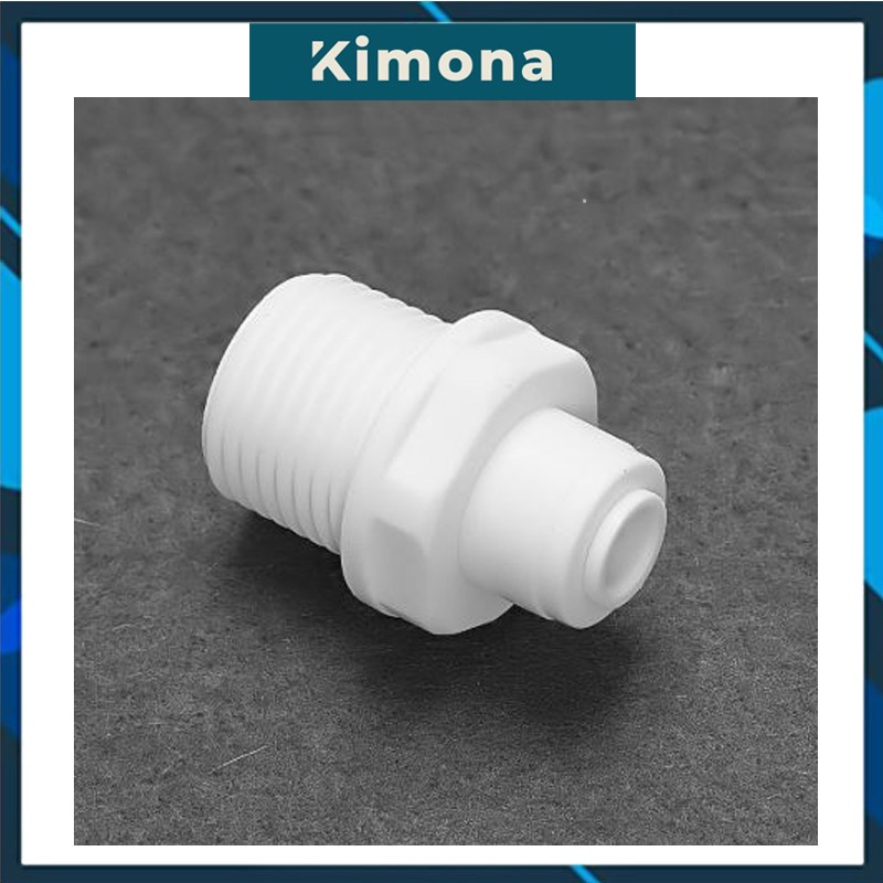 Nối Thẳng Nối Nhanh 1 Đầu Ren 21 và 1 Đầu Dây 6mm hoặc 10mm   💖 --- Nối Thẳng Ren 21