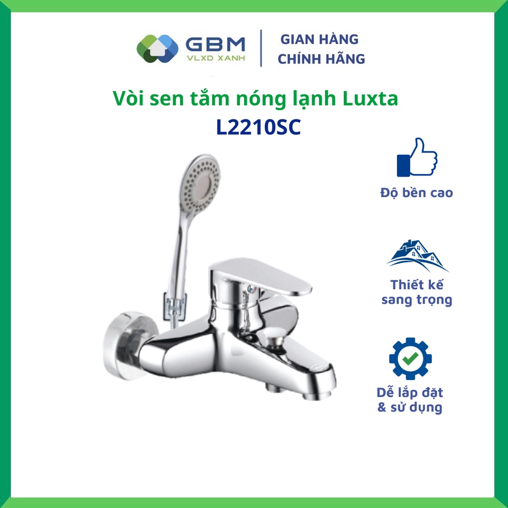 Vòi Sen Tắm Nóng Lạnh Luxta L2210SC