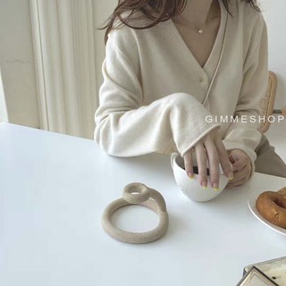 Áo cardigan len đẹp cổ tym (kèm ảnh thật)