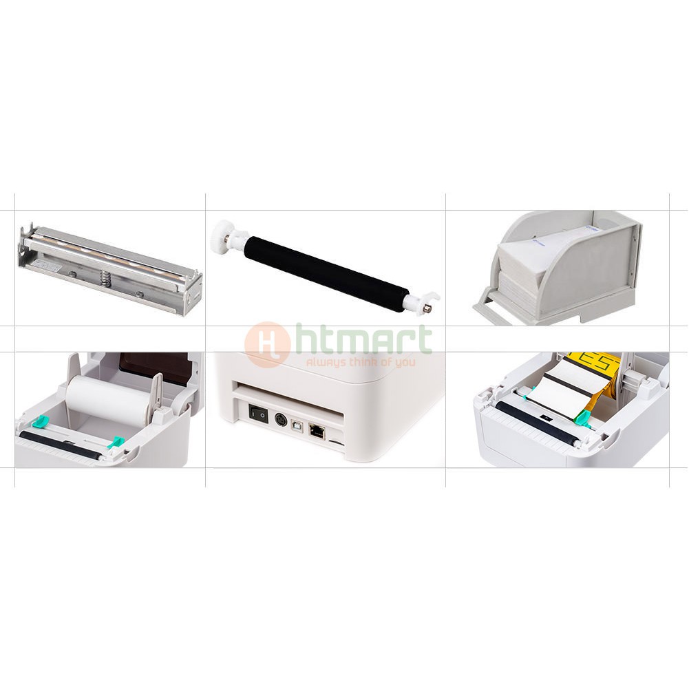 Máy in Đơn hàng tự Dán Xprinter XP 420B - Máy in mã vận đơn, in Đơn bán hàng Shopee Lazada Tiki, Máy in Tem 100x150