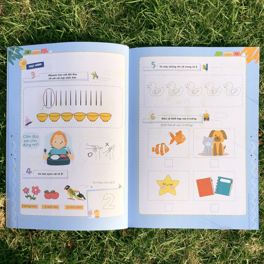Sách - PoMath - Toán tư duy cho trẻ em từ 4-6 tuổi ( Bộ 6 cuốn - tùy chọn )