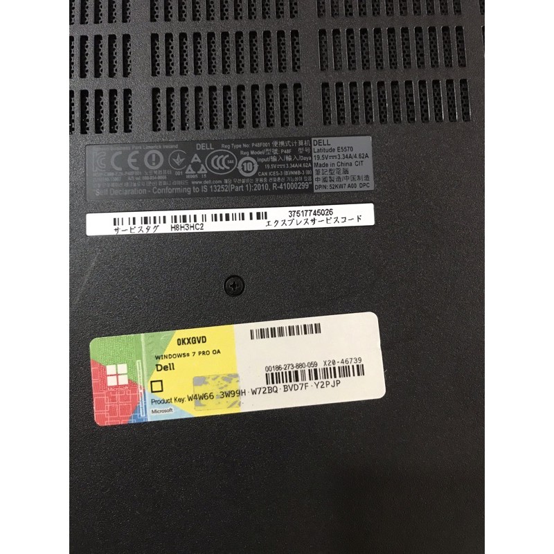 Laptop Cũ Dell Latitude E5570 i7 Ram 8GB SSD 128GB MÁY Zin Keng 98% | BigBuy360 - bigbuy360.vn