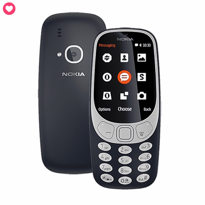 [Xả Kho 3 Ngày] Điện Thoại Nokia 3310 Dual Sim Chính Hãng Tặng Dây Sạc 49k TOP NOKIA STORE