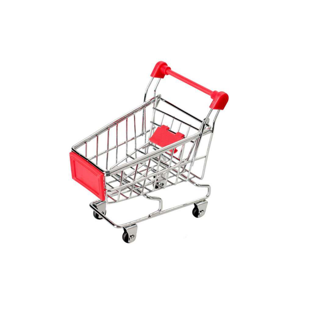 Giá Đỡ Xe Đẩy Mua Sắm Có Bánh Xe Đẩy Tiện Lợi