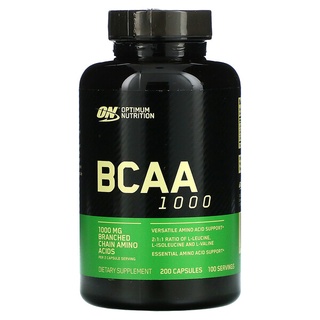 Optimum Nutrition BCAA 1000 Caps 200 viên phục hồi và tăng cường cơ thumbnail