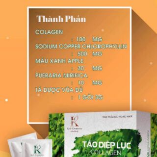 Tảo diệp lục collagen