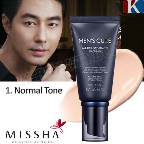 Kem Nền Cho Nam Chống Nắng Dưỡng Da Men's Cure All Day Natural Fit BB Cream - 40ml