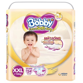 Tã dán Bobby Extra Soft Dry XXL24 (trên 16kg)