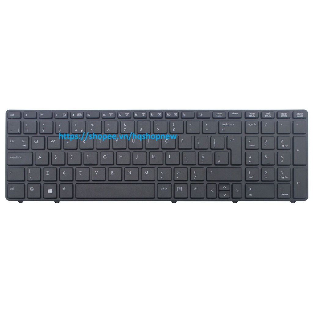 ⚡Bàn phím laptop HP EliteBook 8560P 8570P ProBook 6560b 6565b 6570b US