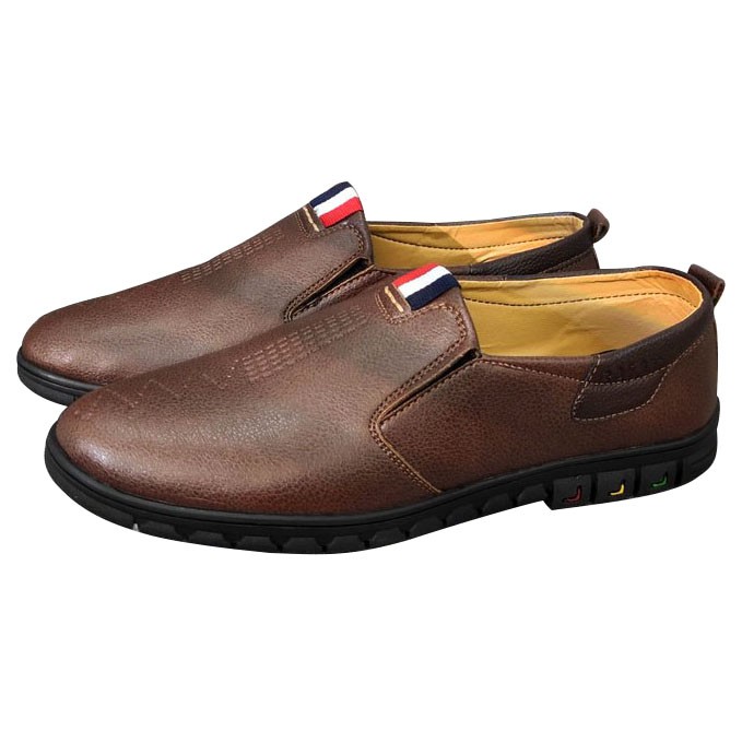 [Mã FAMALLT5 giảm 15% đơn 150K] Giày lười nam G485 màu da bò MĐ