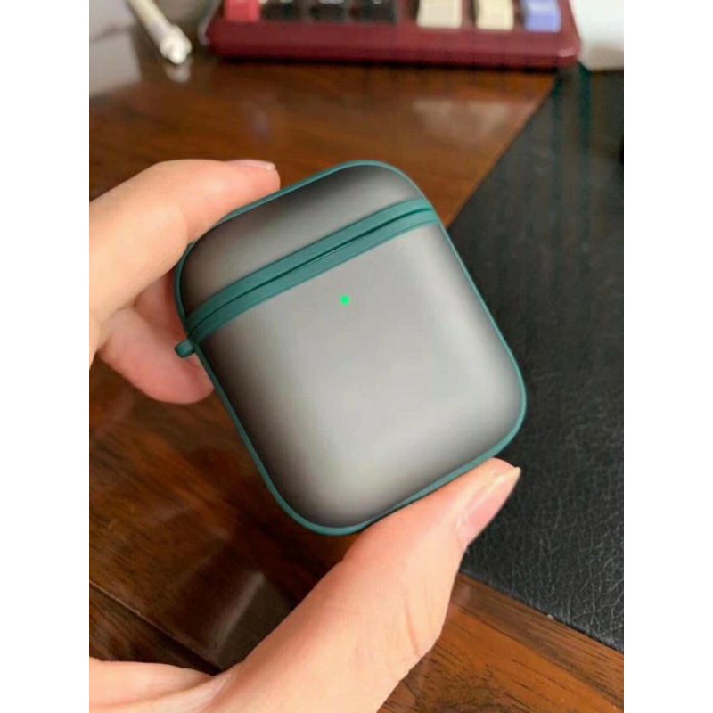Bao Case cho tai nghe Airpods 3 - Airpod 1 - 2- Airpods Pro Hiệu LikGus nhám viền màu siêu đẹp, chống bám vân tay