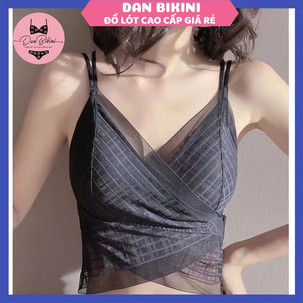 Áo Lót Nữ ❤️FREESHIP❤️ Áo Bra Ren cao cấp đan chéo gợi cảm điệu đà mẫu Bra02