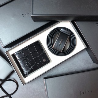 Set nịt ví nam Pedro da thật siêu đẹp vn276