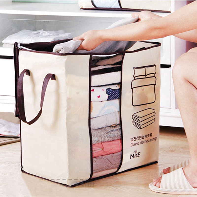 Túi vải không dệt đựng quần áo tiện lợi