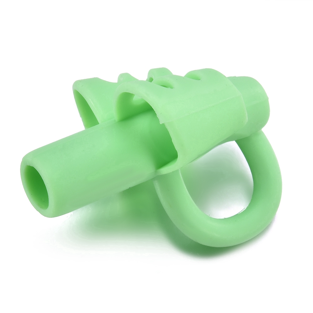 1 Giá Đỡ Bút Chì 2 / 3 Ngón Tay Bằng Silicon Tiện Dụng Cho Bé