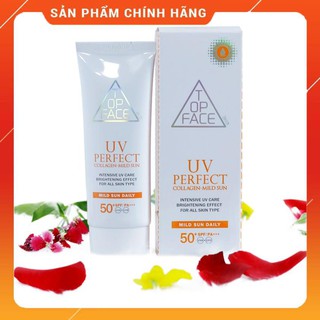 Kem chống nắng bật tông chiết xuất từ Collagen ARRATOPFACE Hàn Quốc 70ml [Cam Kết Chuẩn Hàn Quốc ]