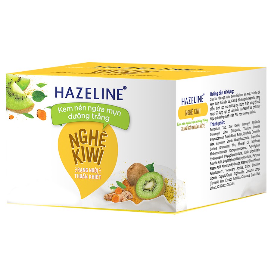 Kem Hazeline Matcha Lựu Đỏ & Kem Nghệ Kiwi