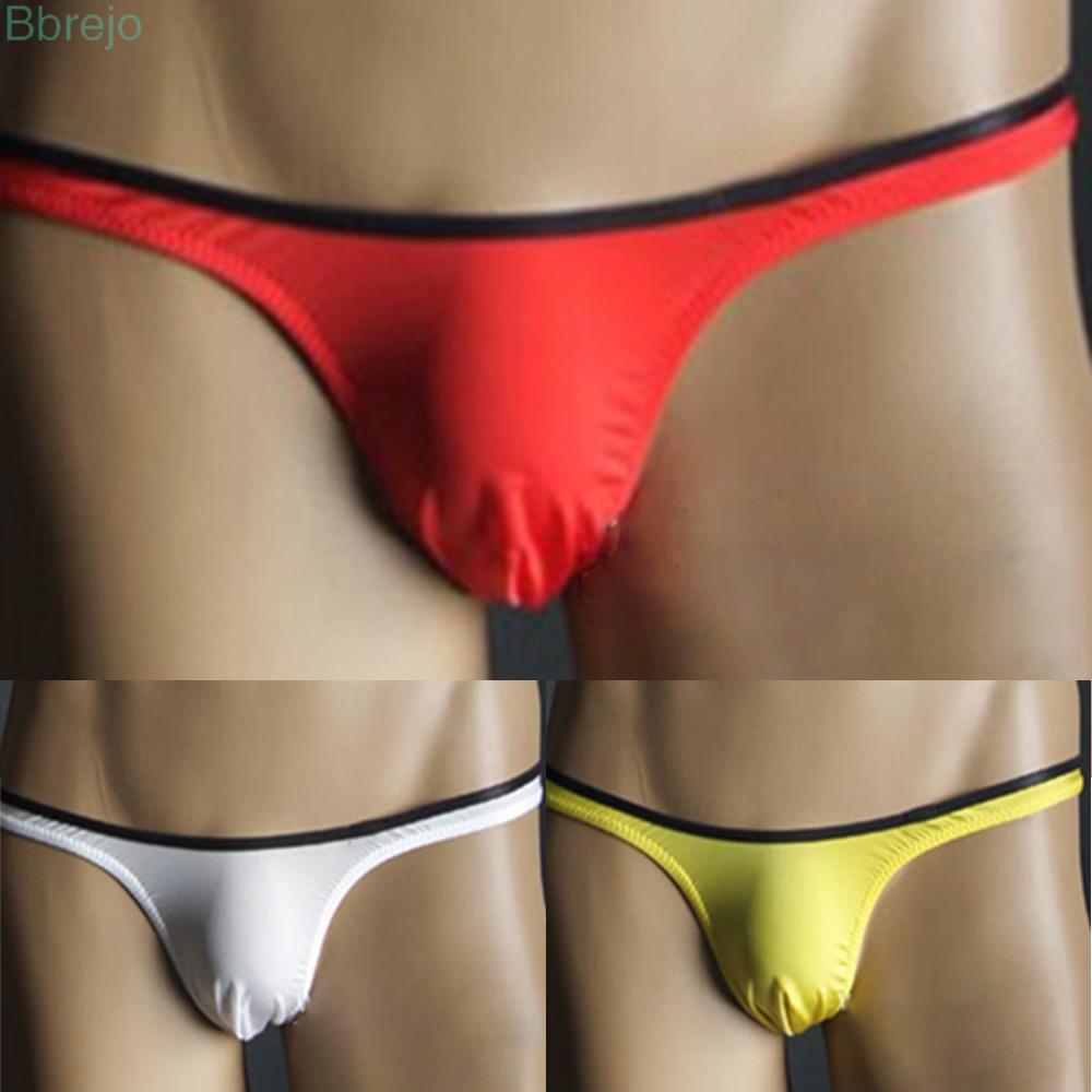 Underwear Men Sexy Thong Lingerie Seamless Breathable Stretch Tangas Panties Knickers Underpants Trunks Fashion