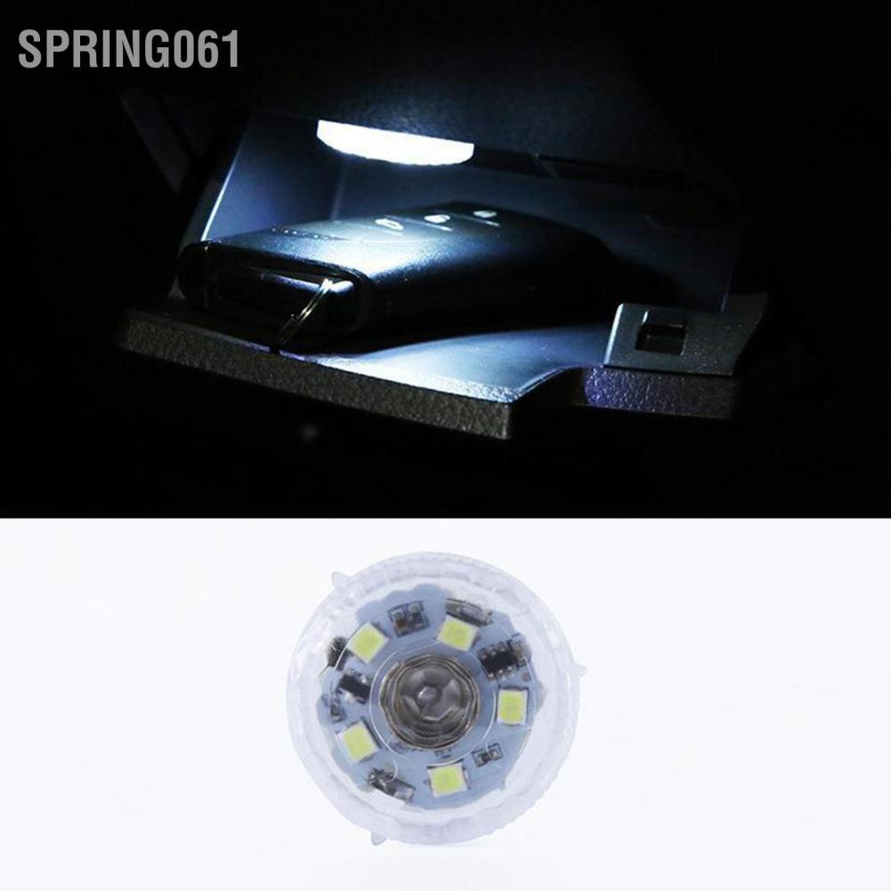 Spring061 1 Pair Car Interior Atmosphere Lights LED Touch Decorative Lamp for Automobile