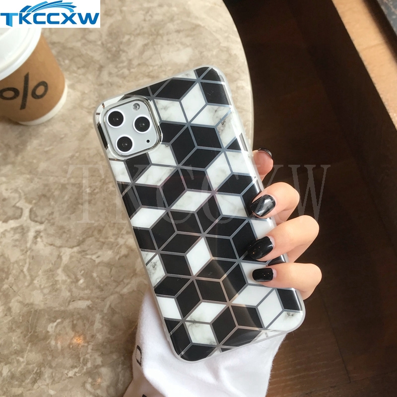 Ốp Điện Thoại Tpu Dẻo Họa Tiết Đá Hoa Cương Cho Samsung Galaxy A71 A51 A10S A20S M30S